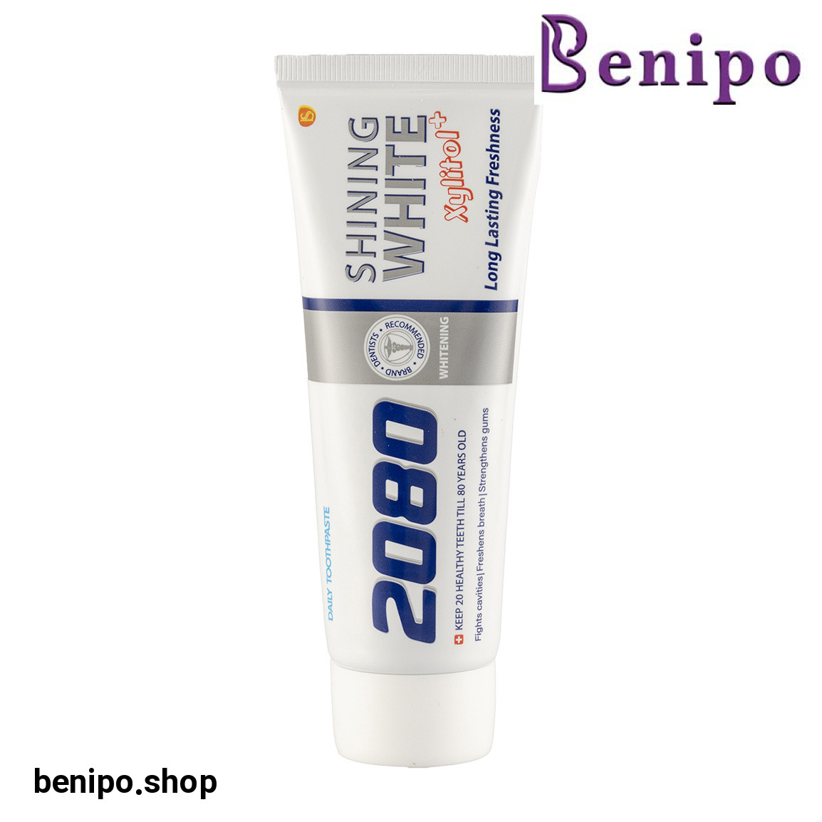 خمیر دندان مدل Shining white وزن 100 گرم
