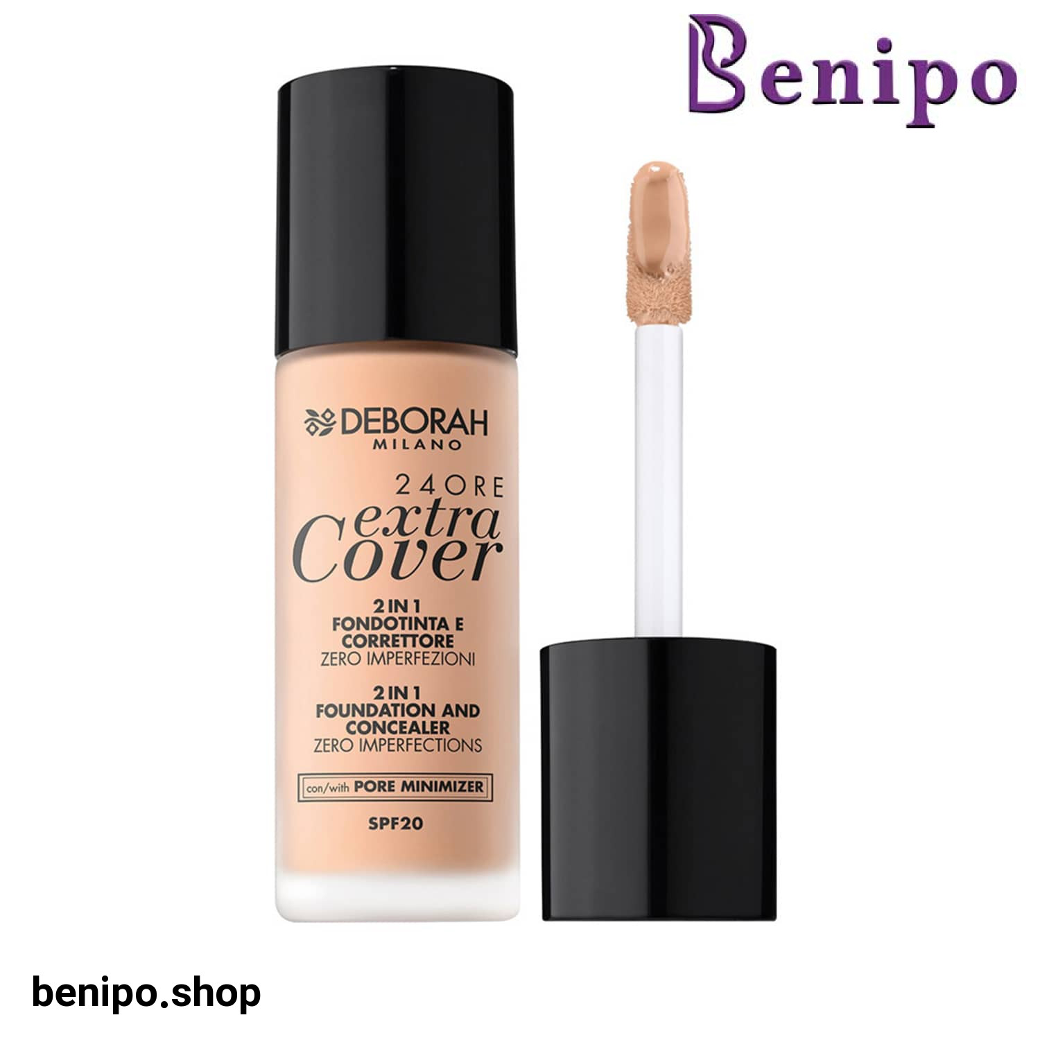 کرم پودر دبورا Extra Cover