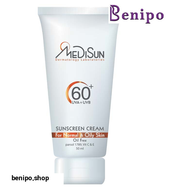 کرم ضد آفتاب فاقد رنگ پوست نرمال و چرب