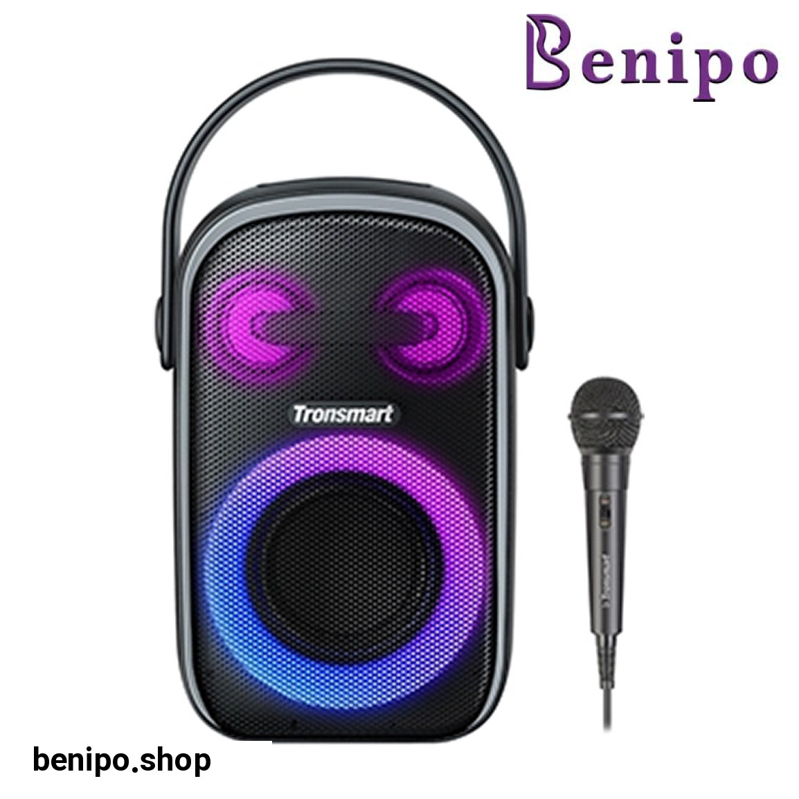 اسپیکر بلوتوثی 60W همراه با میکروفون مدل  HALO 110