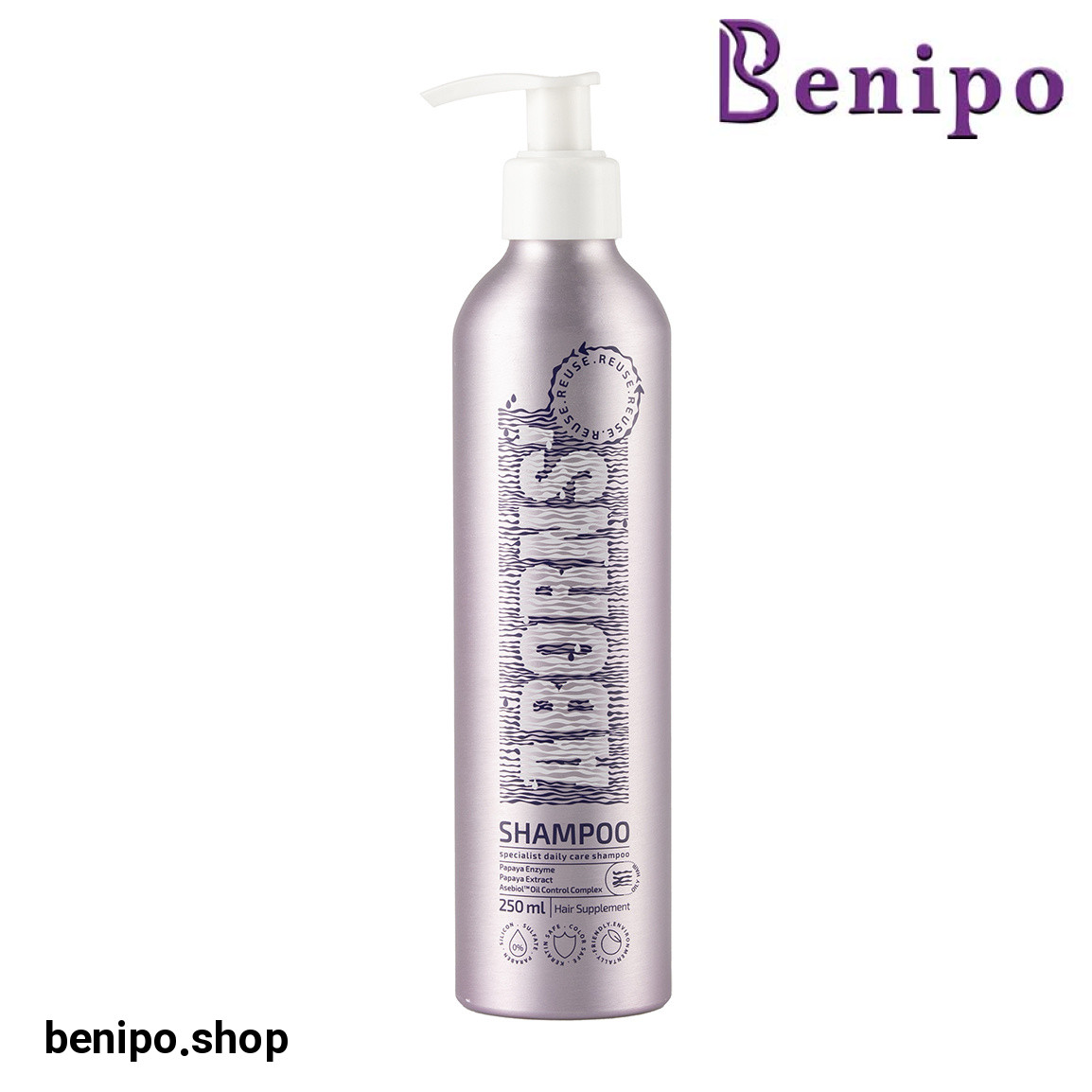 شامپوی تخصصی روزانه مناسب مو چرب حجم 250 میلی لیتر