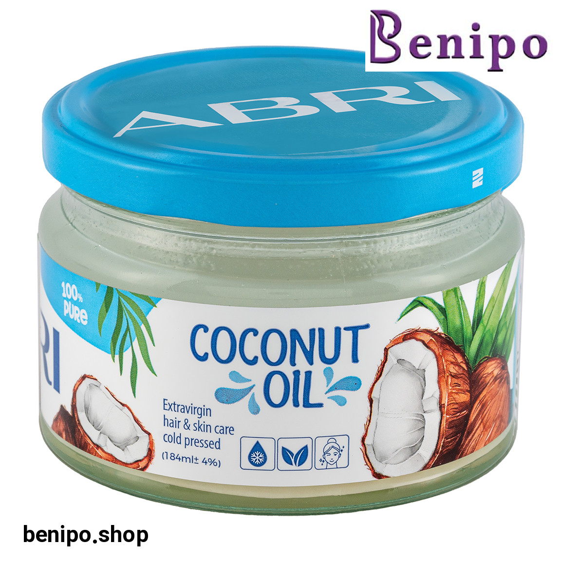 روغن نارگیل حجم 184 میلی لیتر