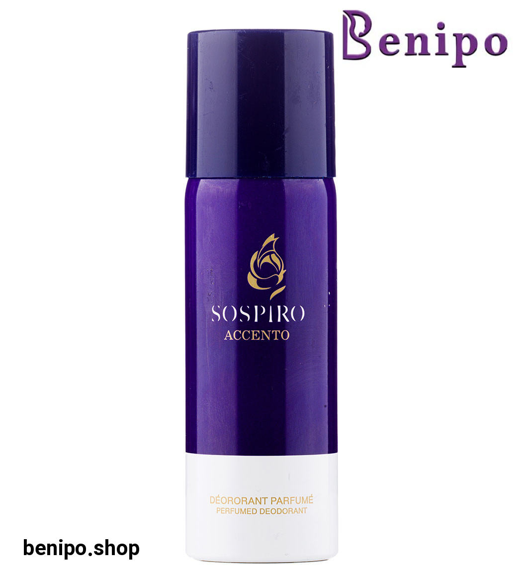 اسپری بدن زنانه Sospiro حجم 150 میل