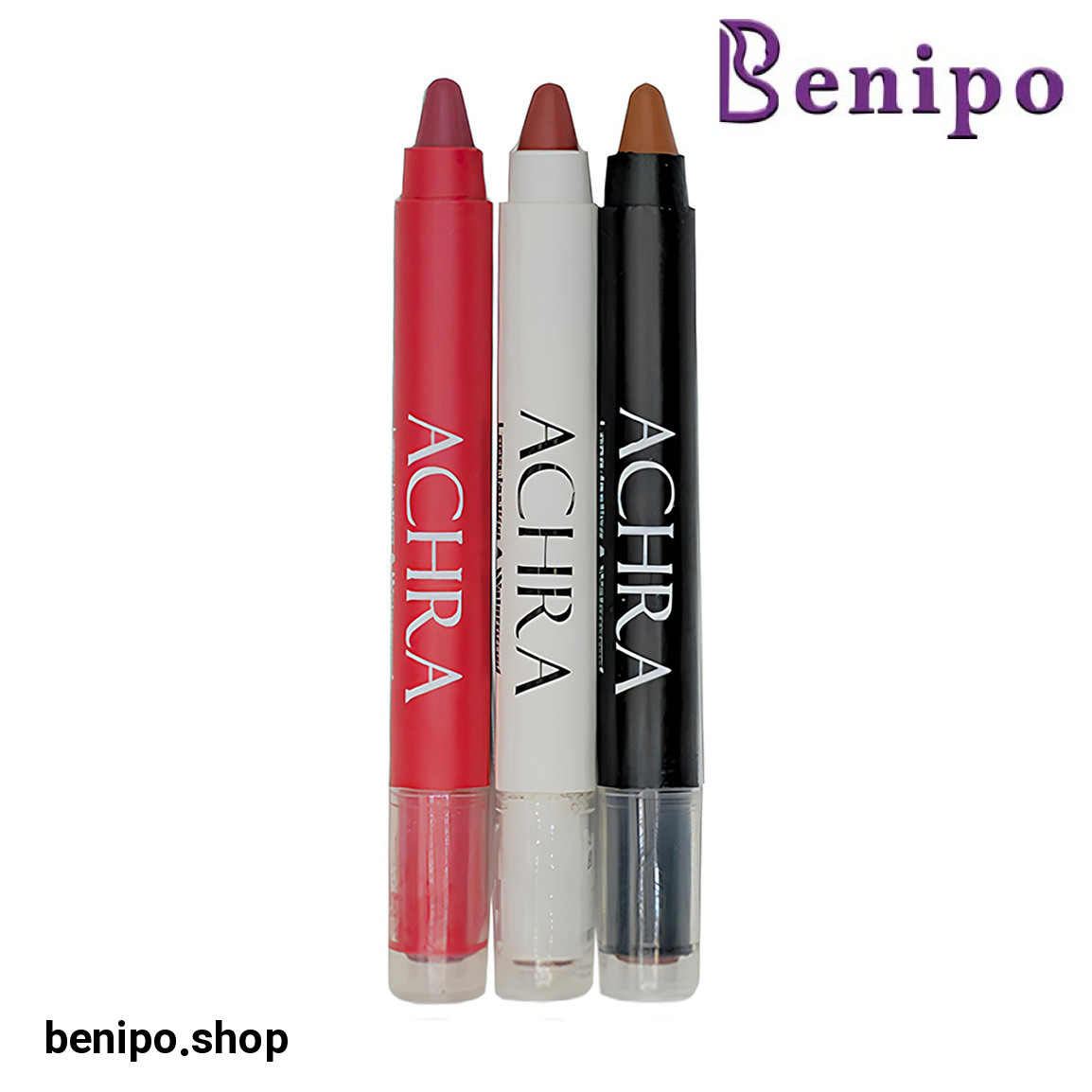 پک سه عددی رژ لب مدادی سری E