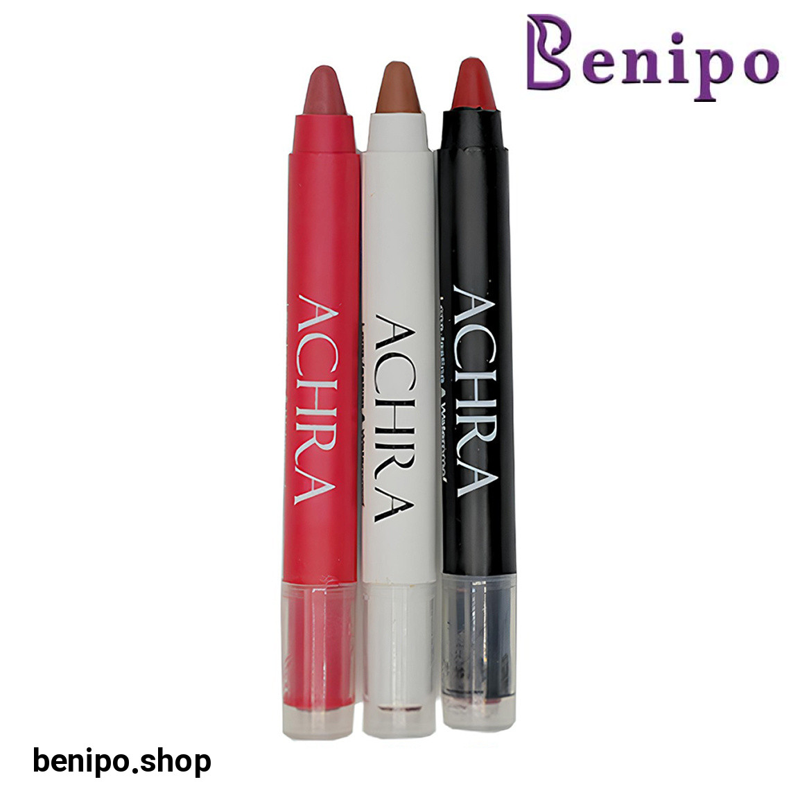 پک سه عددی رژ لب مدادی سری F