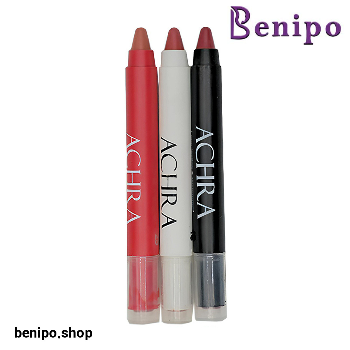 پک سه عددی رژ لب مدادی سری H