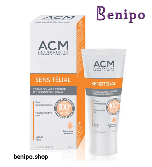 کرم ضد آفتاب رنگی SPF100 سن سی تلیال