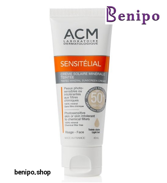 ضد آفتاب اس پی اف 50 رنگی مینرال سن سی تلیال