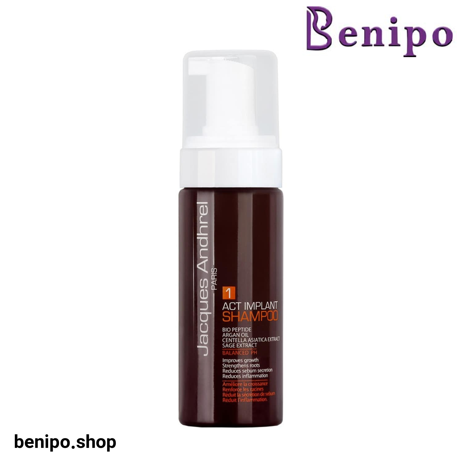 شامپو کاشت مو ACT IMPLANT ژاک آندرل