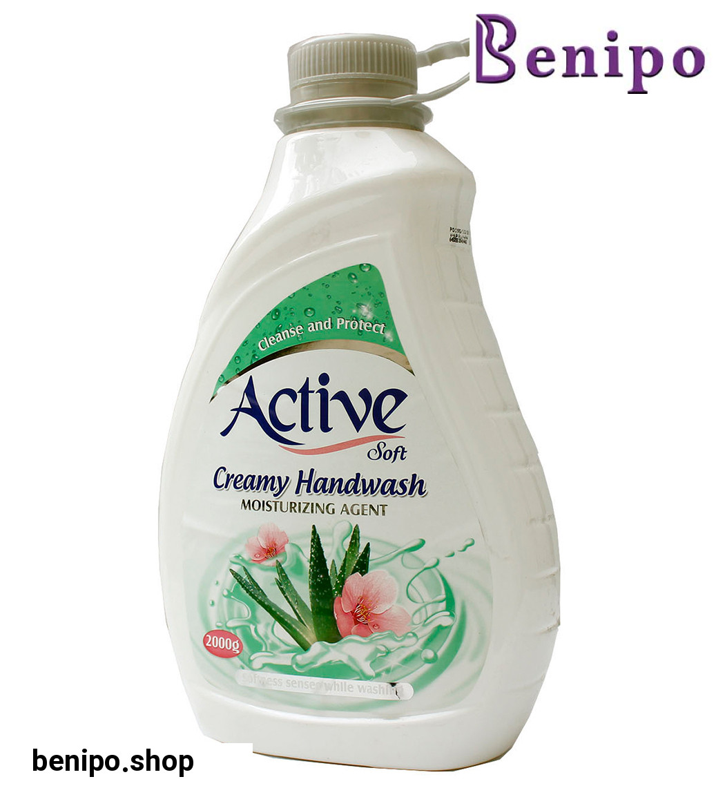 مایع دستشویی کرمی سبز 2000 گرمی