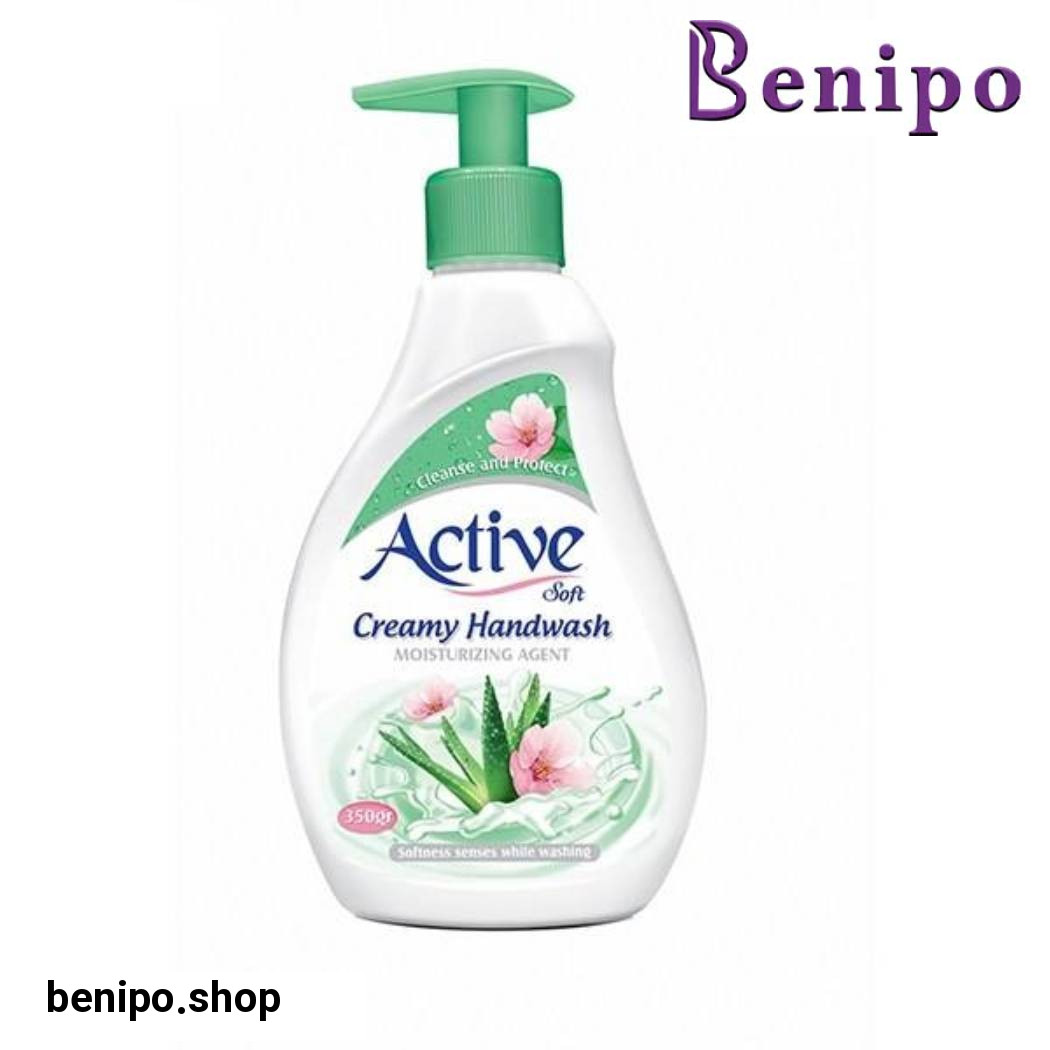 مایع دستشویی کرمی سبز 350 گرمی