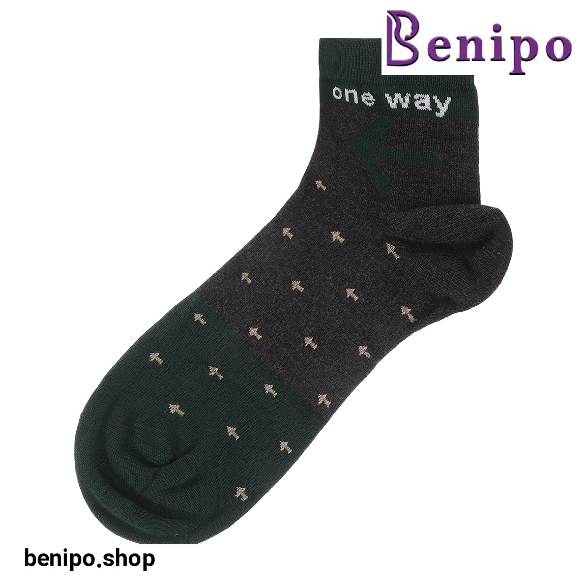 جوراب پنبه ای نیم ساق مردانه مدل B10