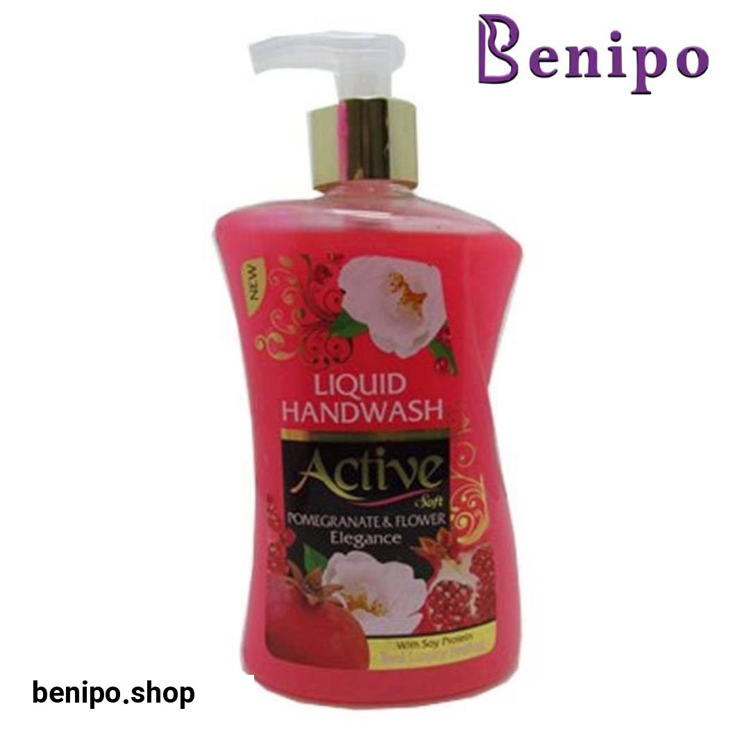 مایع دستشویی صورتی با طرح جدید 450 گرمی