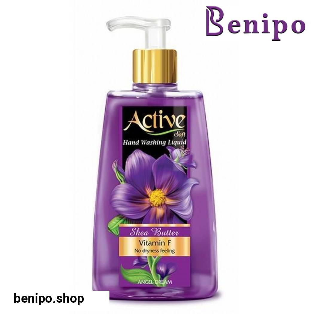 مایع دستشویی شفاف بنفش 450 گرمی