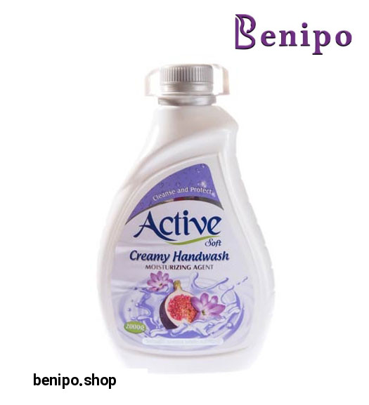 مایع دستشویی کرمی بنفش  2000 گرمی