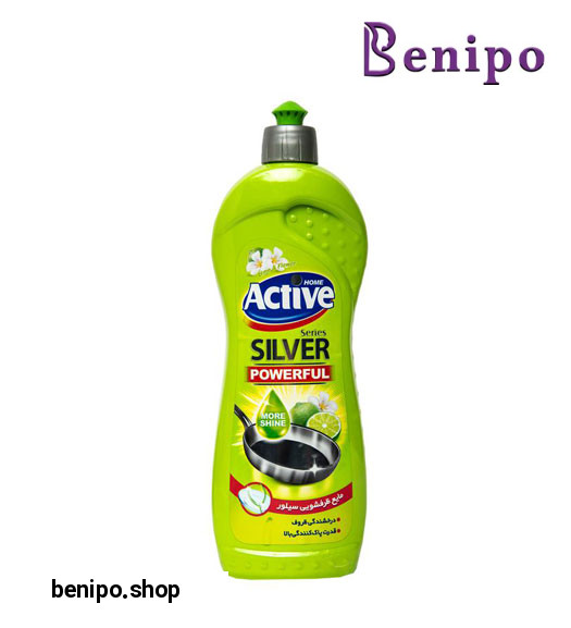 مایع ظرفشویی سیلور سبز 750 گرمی