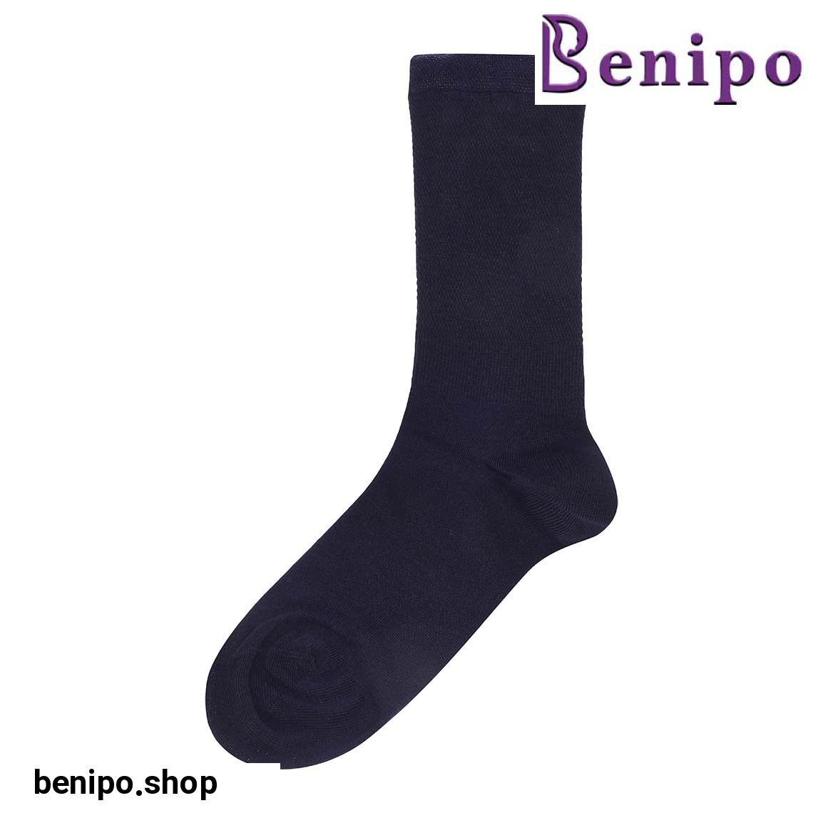 جوراب پنبه ای ساقدار ساده مردانه مدل دیابتی