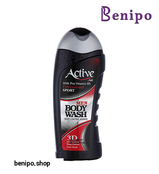 شامپو بدن اسپرت آقایان مشکی 400گرمی