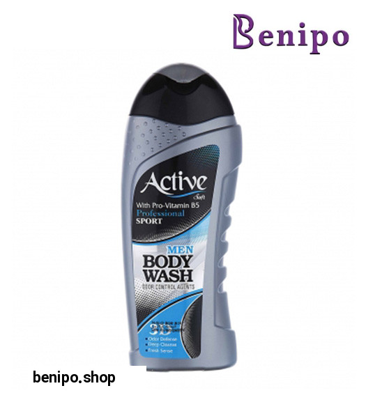 شامپو بدن اسپرت آقایان نقره ای 400گرمی