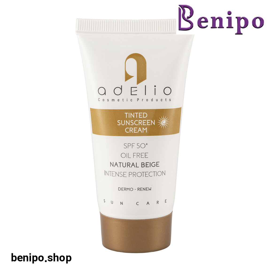 کرم ضد آفتاب رنگی با SPF50 حجم 50 میلی لیتر