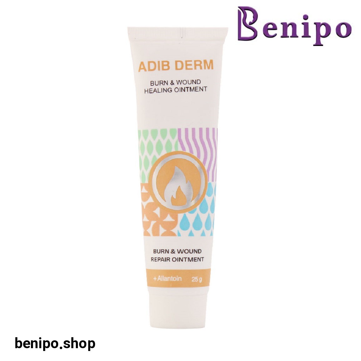 پماد سوختگی مدل ادیب درم وزن 25 گرم