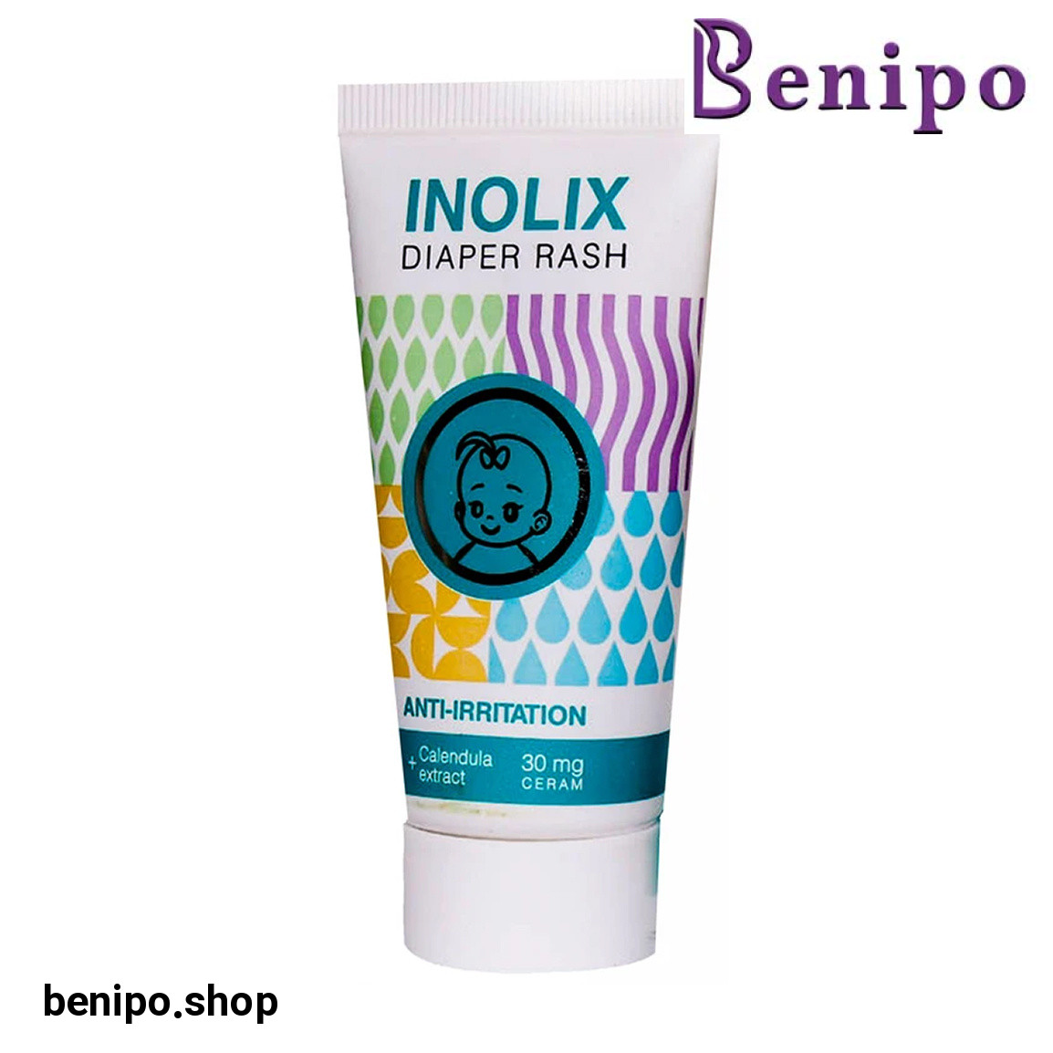 پماد ادرار سوختگی کودک مدل اینولیکس حجم 30 میلی گرم