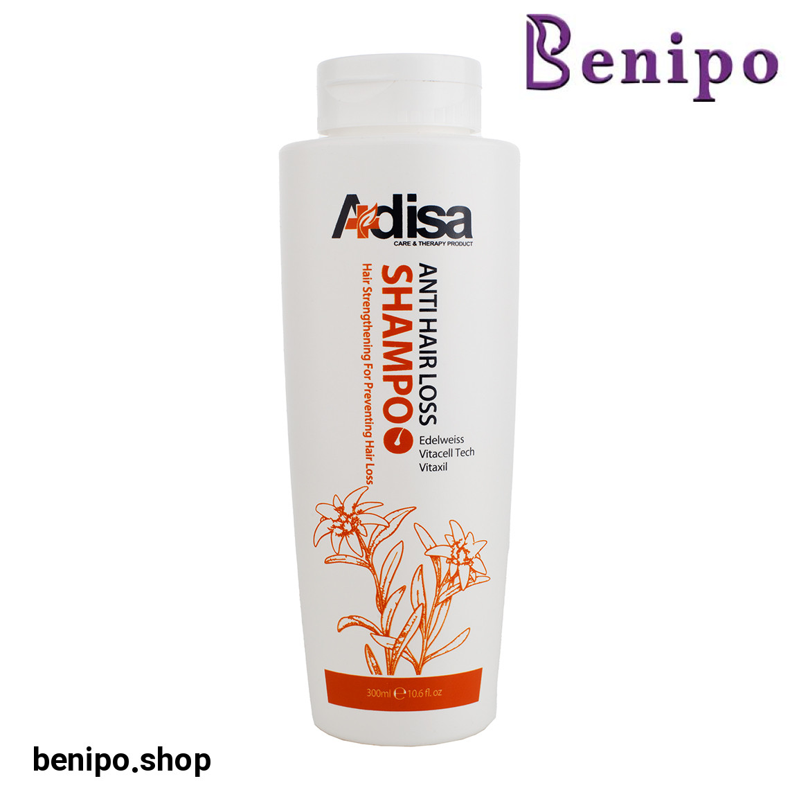 شامپو ضد ریزش مو حجم 300 میلی لیتر