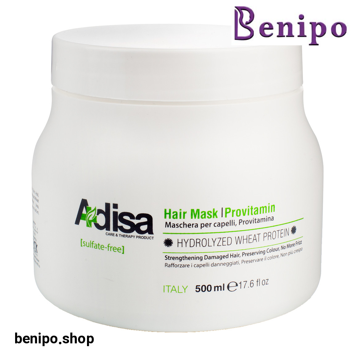 ماسک تقویت کننده مو داخل حمام حجم 500 میلی لیتر