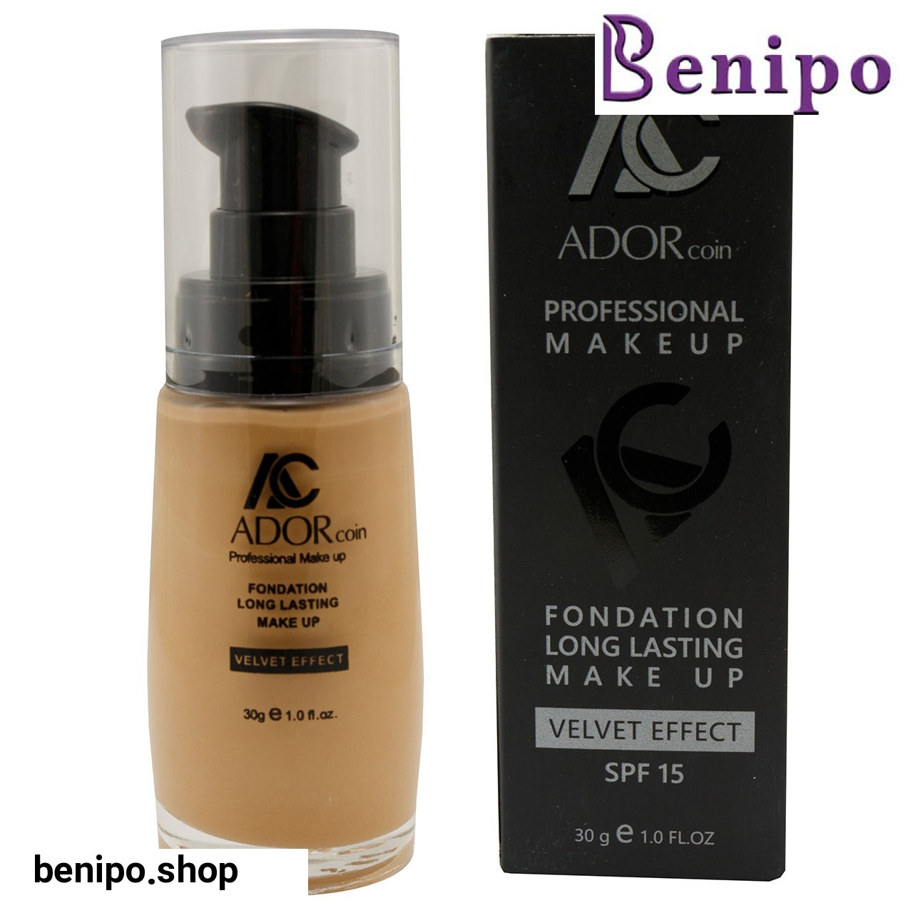 کرم پودر مدل AC06 حجم 30میل