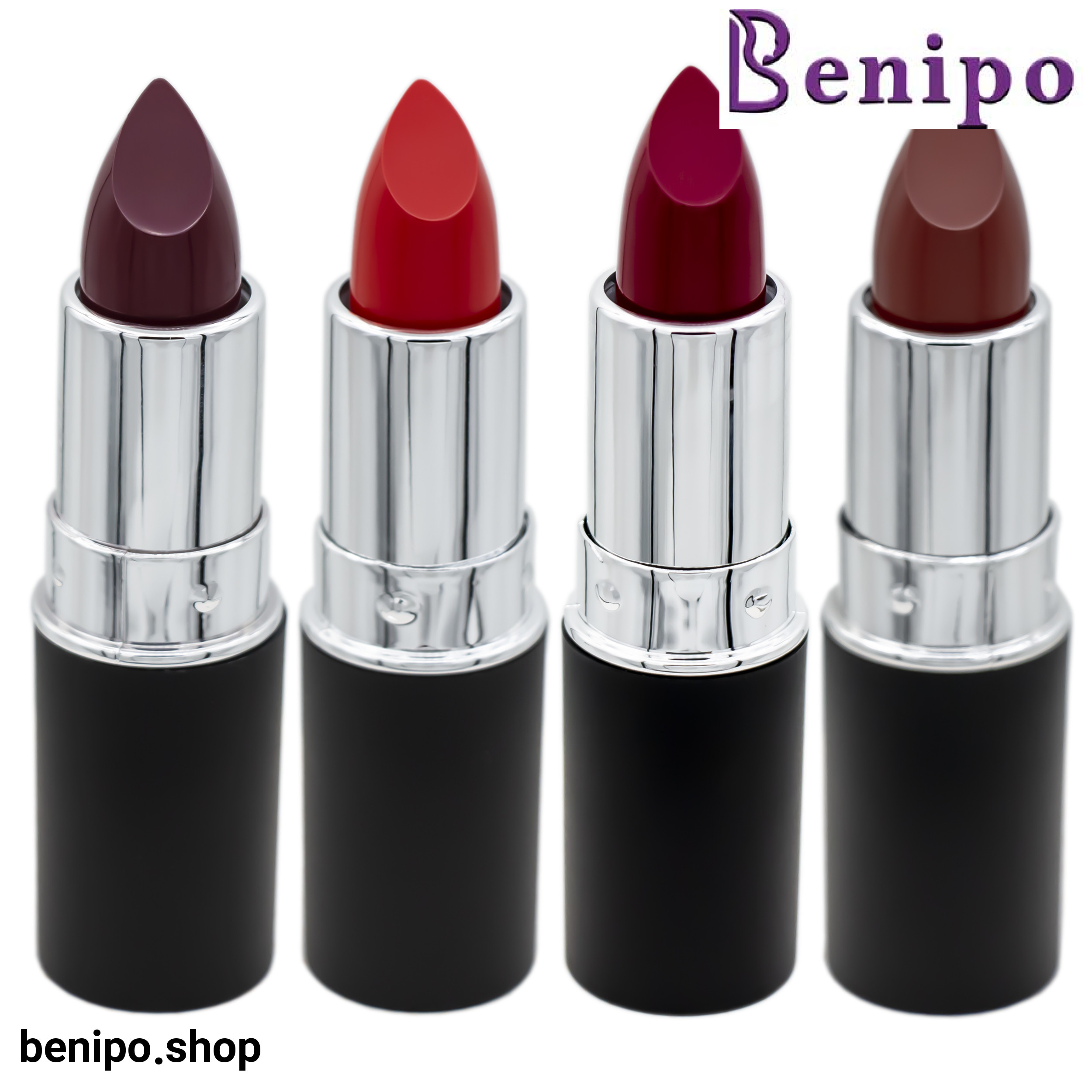 رژلب جامد با رنگ مات با دوام