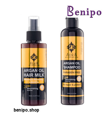 پک شامپو و شیر موی آرگان