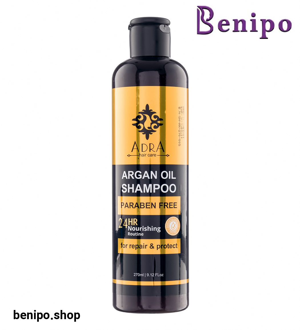 شامپو مناسب موهای خشک و آسیب دیده حاوی روغن آرگان و ویتامین E حجم 270میل