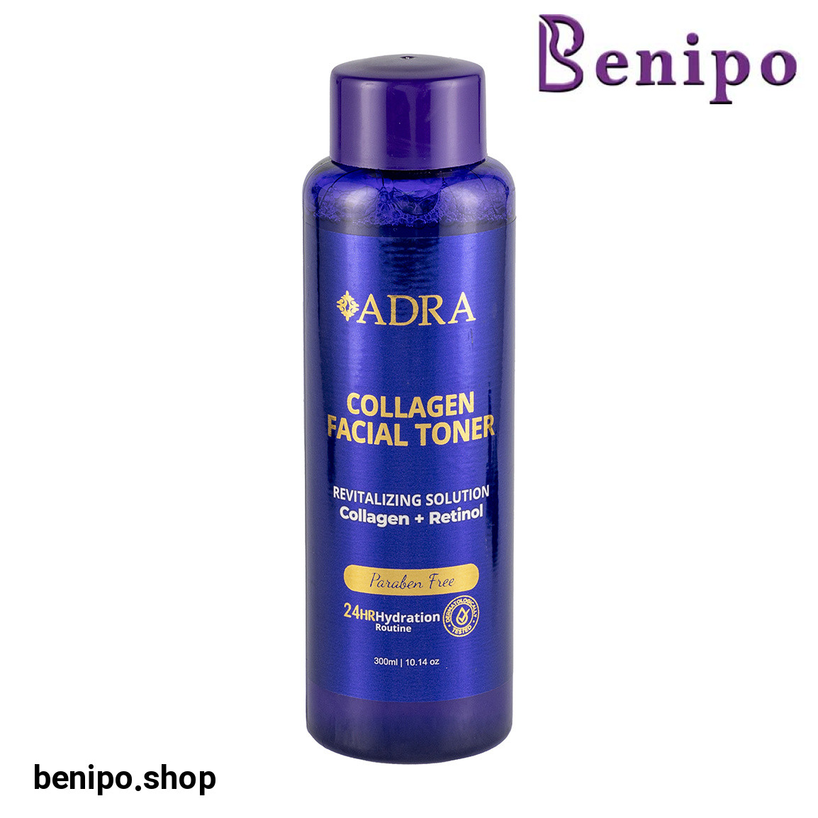 تونر پاک کننده صورت حاوی کلاژن و رتینول حجم  300 میلی لیتر
