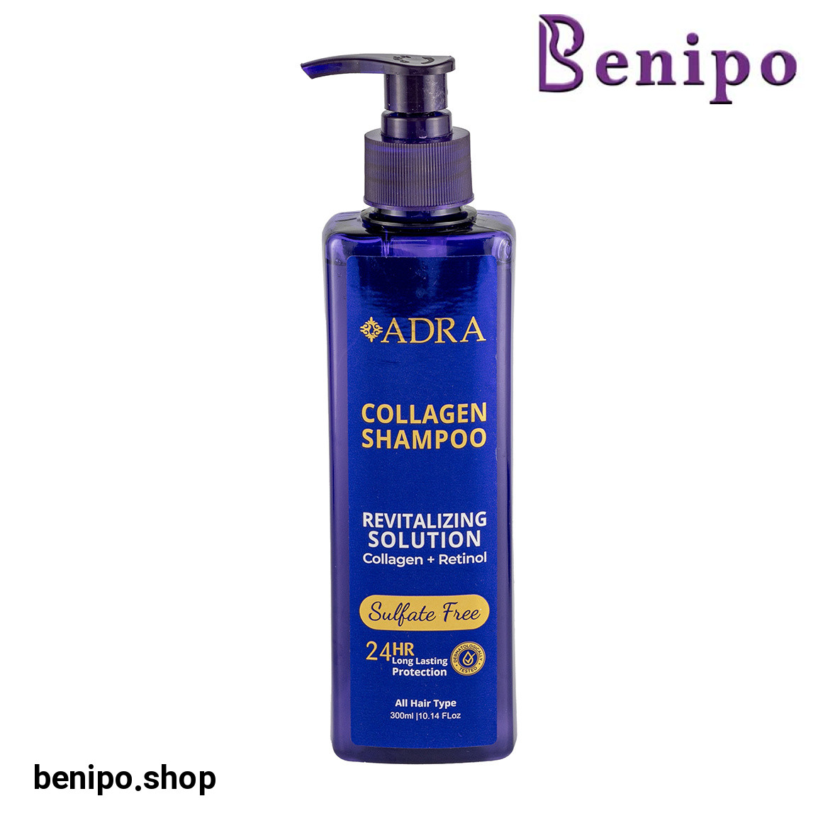 شامپو احیا کننده حاوی کلاژن فاقد سولفات حجم 300 میلی لیتر