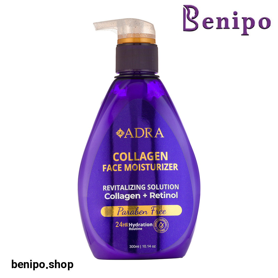 کرم مرطوب کننده و احیا کننده صورت حاوی کلاژن بدون پارابن حجم 300 میلی لیتر