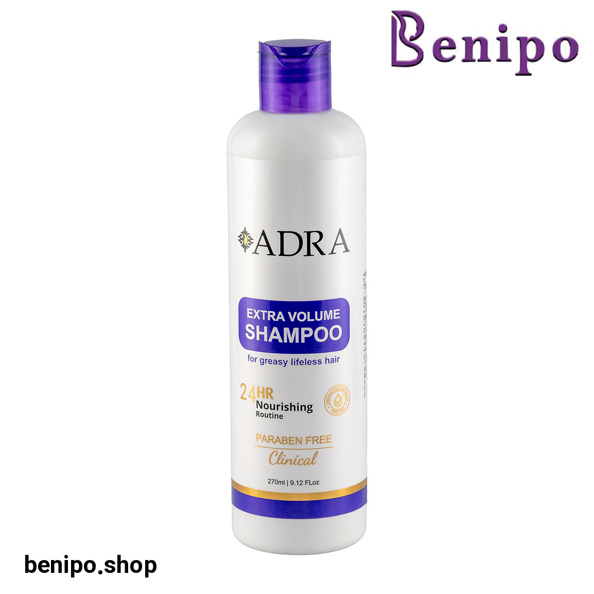 شامپو  مناسب موهای چرب و نازک با عصاره لیمو و آویشن 270میل