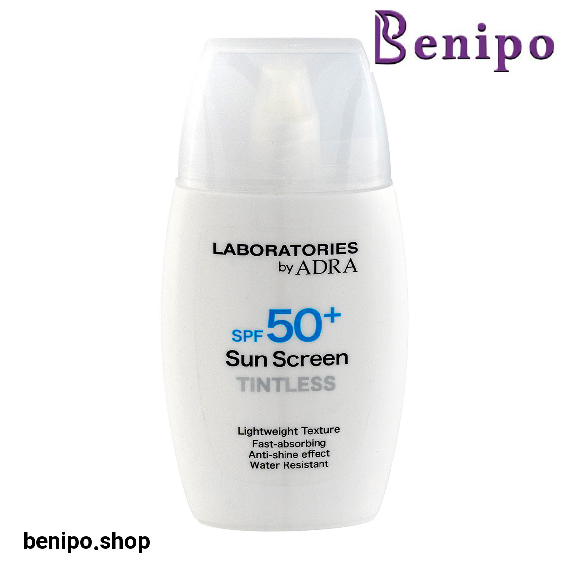 کرم ضد آفتاب بی رنگ با SPF50 حجم 50 میلی لیتر