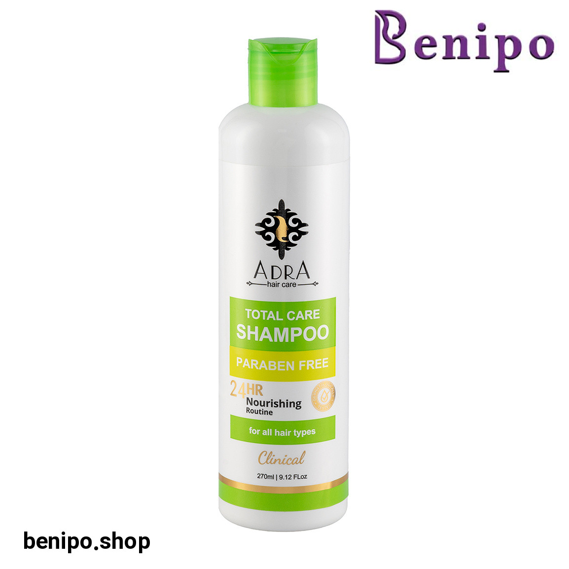 شامپو مغذی روزانه حاوی روغن عصاره جوانه گندم و آلوئه ورا 270میل