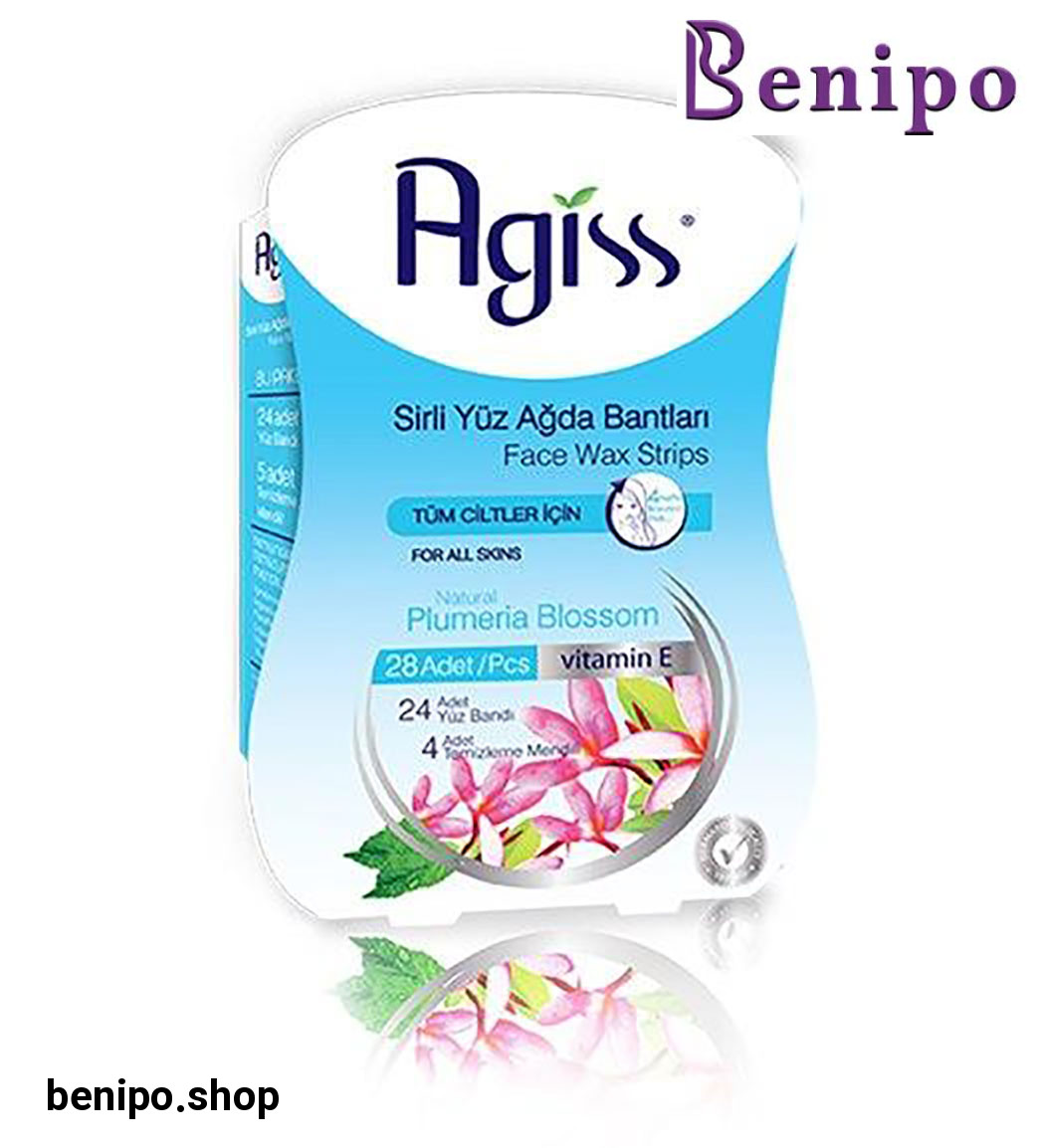 نوار موبر صورت ترکیه ای مناسب انواع پوست بسته 24 عددی به همراه 4 عدد دستمال پاک کننده