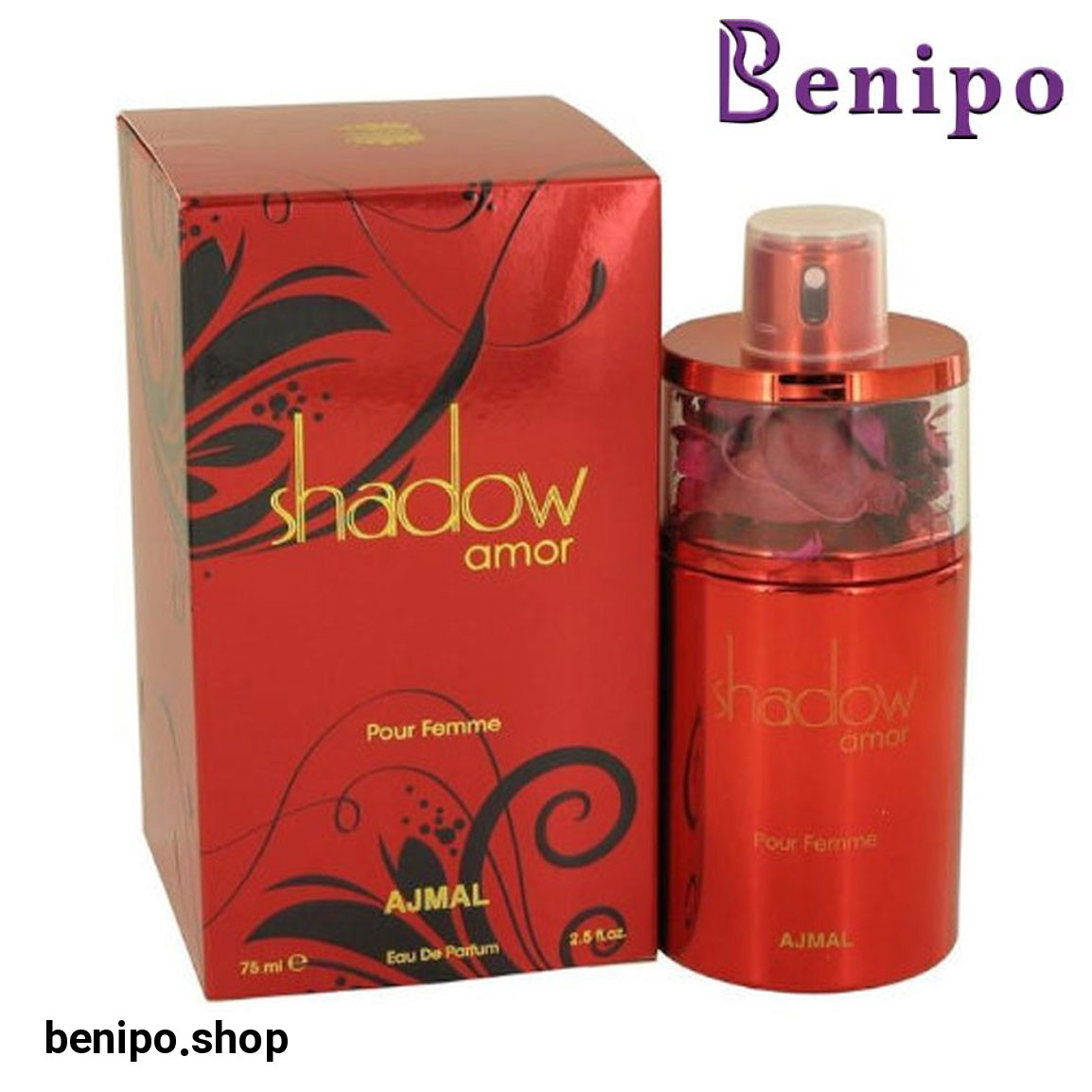 ادو پرفیوم زنانه مدل Shadow Amor حجم 75 میل