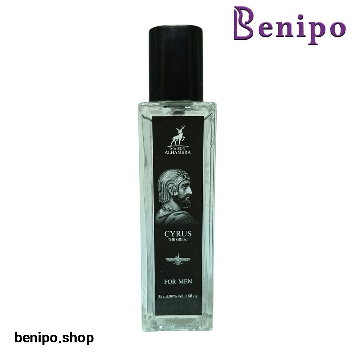 عطر جیبی مردانه مدل Cyrus حجم 35 میلیلیتر