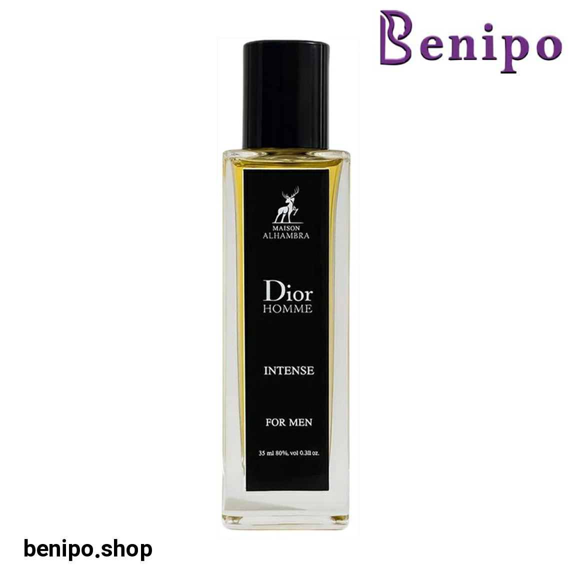 عطر جیبی مردانه مدل Dior Homme Intense حجم 35 میلیلیتر