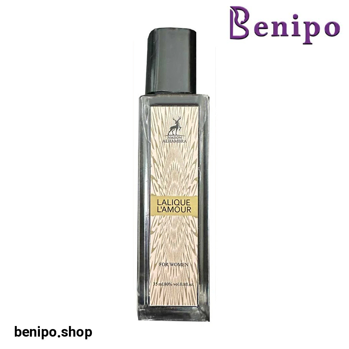 عطر جیبی زنانه مدل Lalique LAmour حجم 35 میلی لیتر