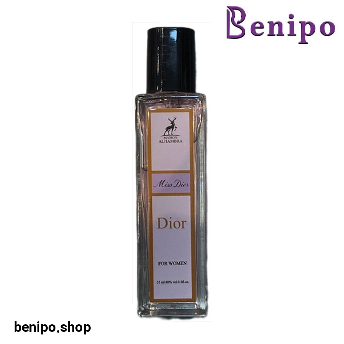 عطر جیبی زنانه مدل Miss Dior حجم 35 میلیلیتر