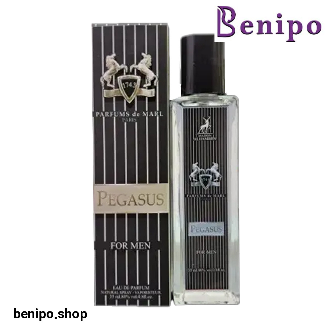 عطر جیبی مردانه مدل Pegasus حجم 35 میلیلیتر