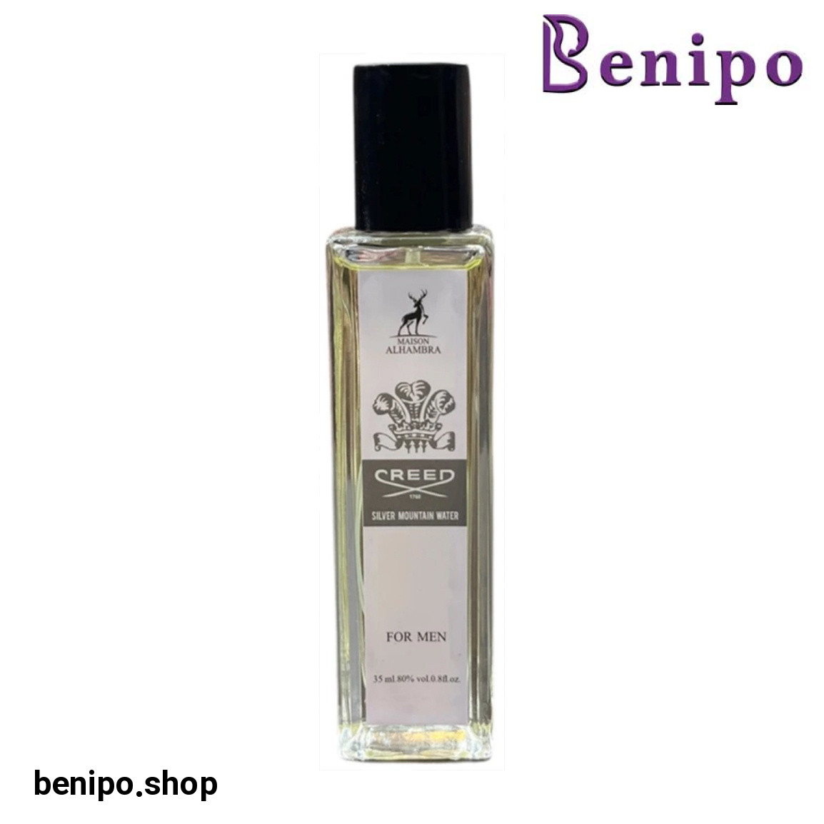 عطر جیبی مردانه مدل Silver Mountain Water حجم 35 میلیلیتر