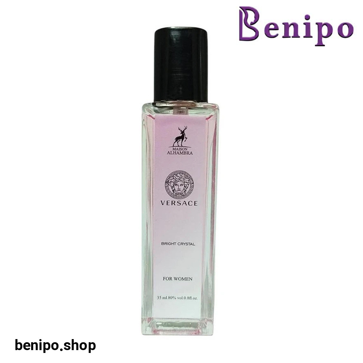 عطر جیبی زنانه مدل Versace Bright Crystal حجم 35 میلیلیتر