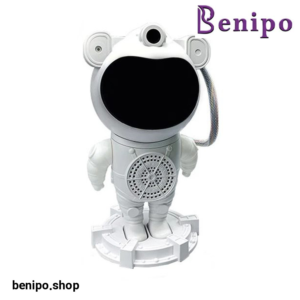 چراغ آدم فضایی ایستاده