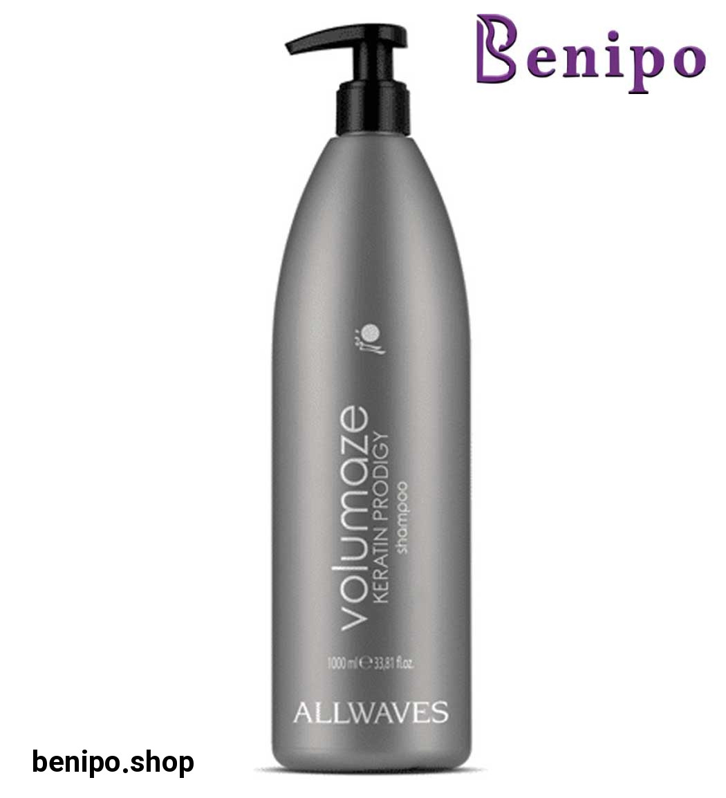 شامپو سر حجم دهنده کراتینه 1000میل