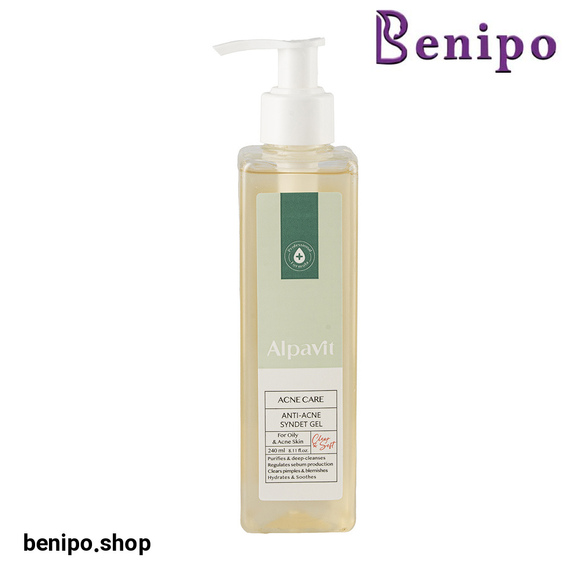 ژل شستشوی صورت مناسب پوست های چرب و جوش دار حجم 240 میلی لیتر